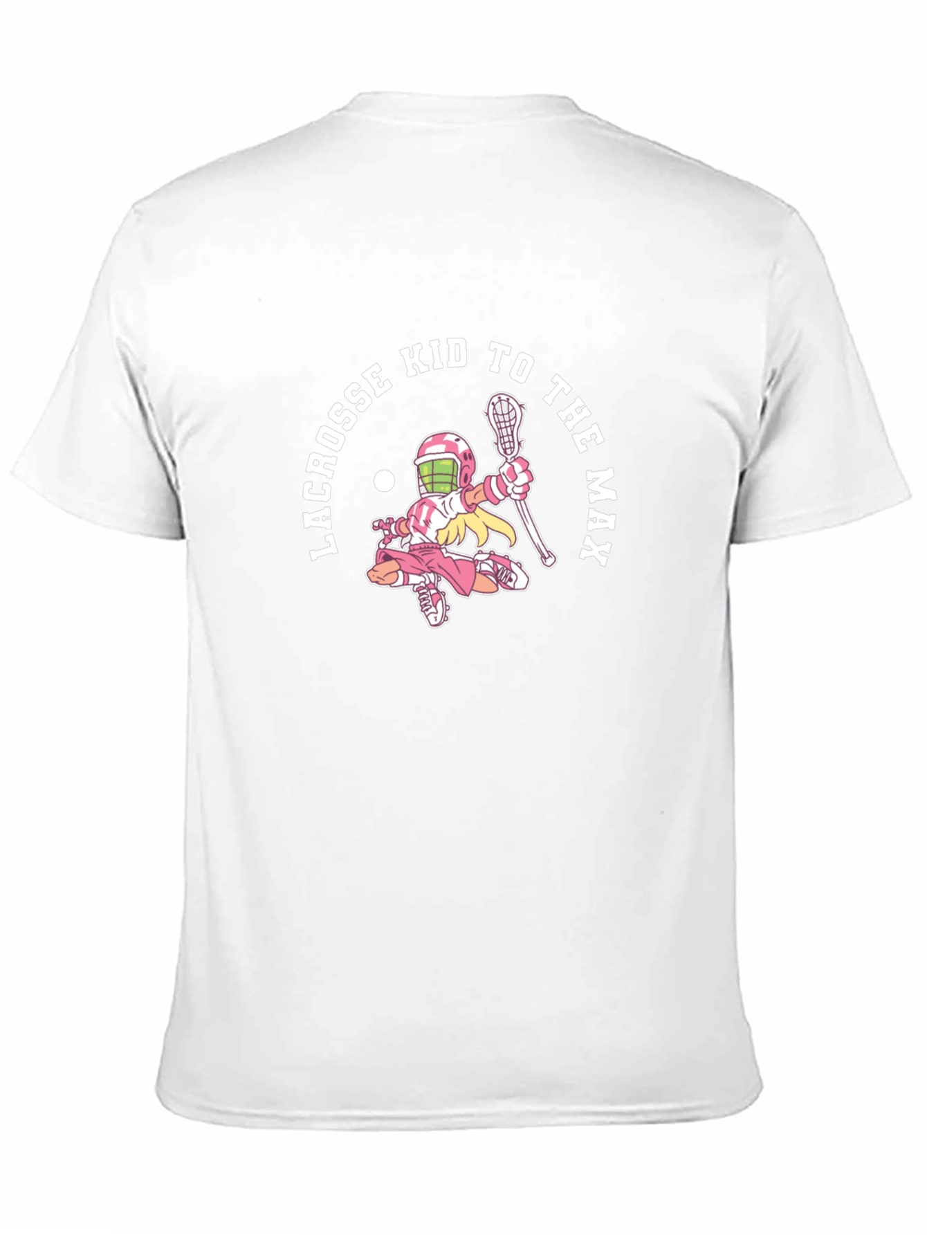 Lacrosse Kid to the Max Black T-Shirt