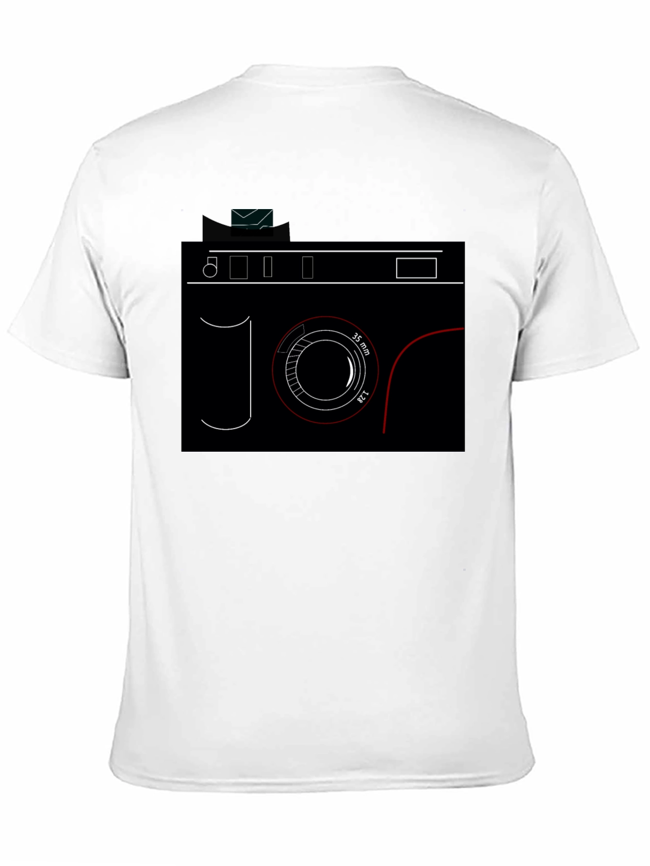 Camera Graphic Black T-Shirt