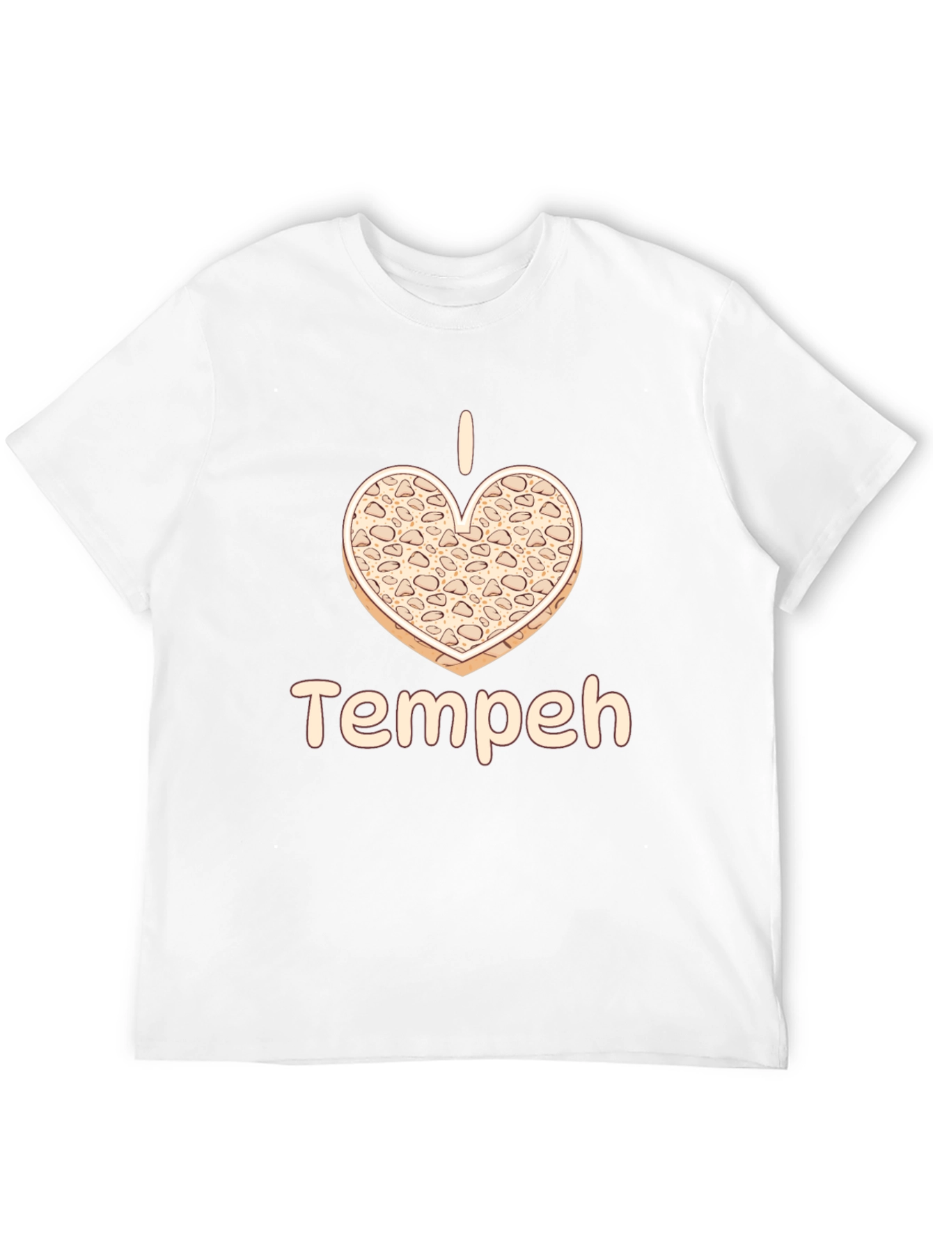 I Love Tempeh Graphic T-Shirt