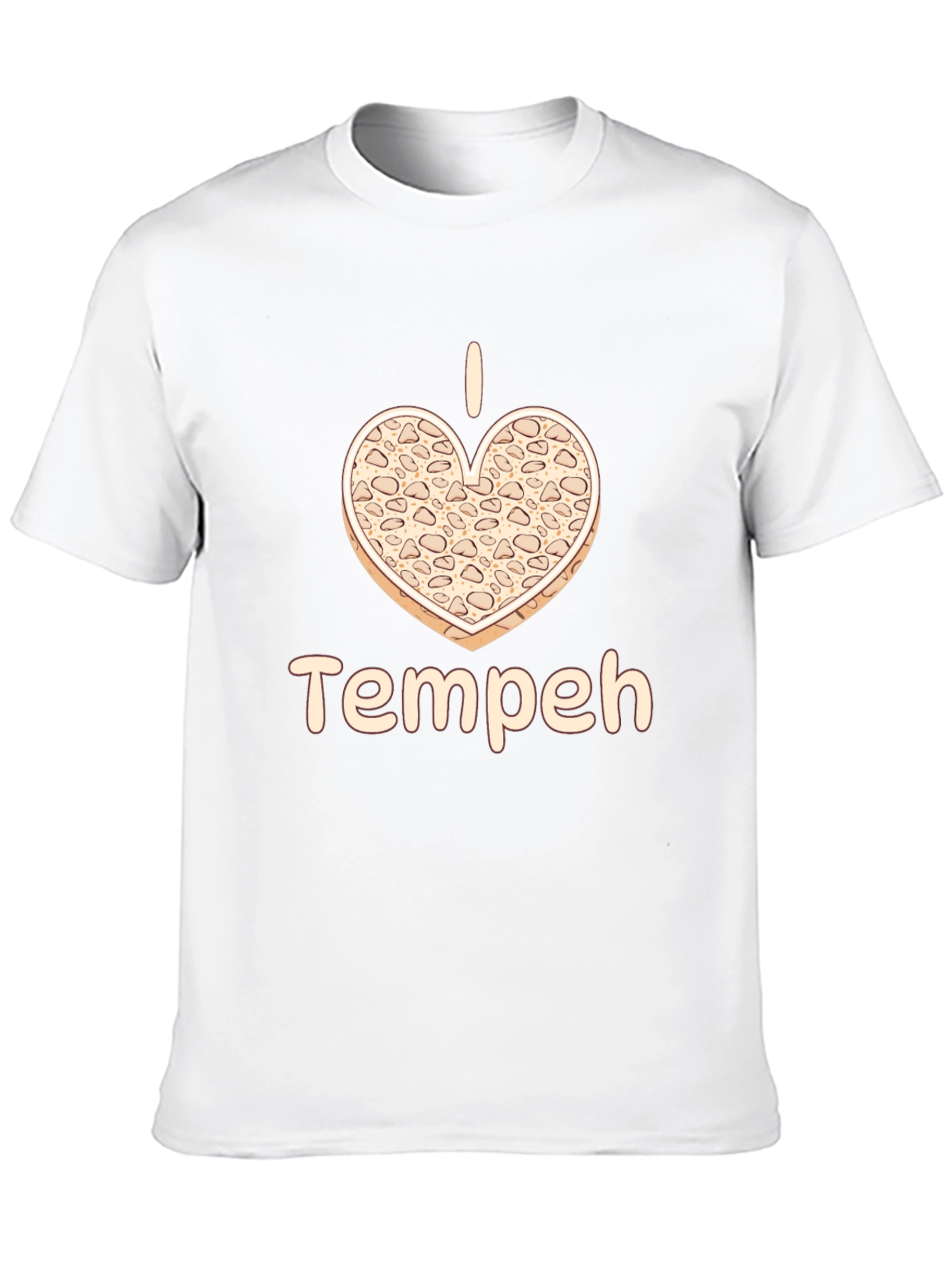 I Love Tempeh Graphic T-Shirt
