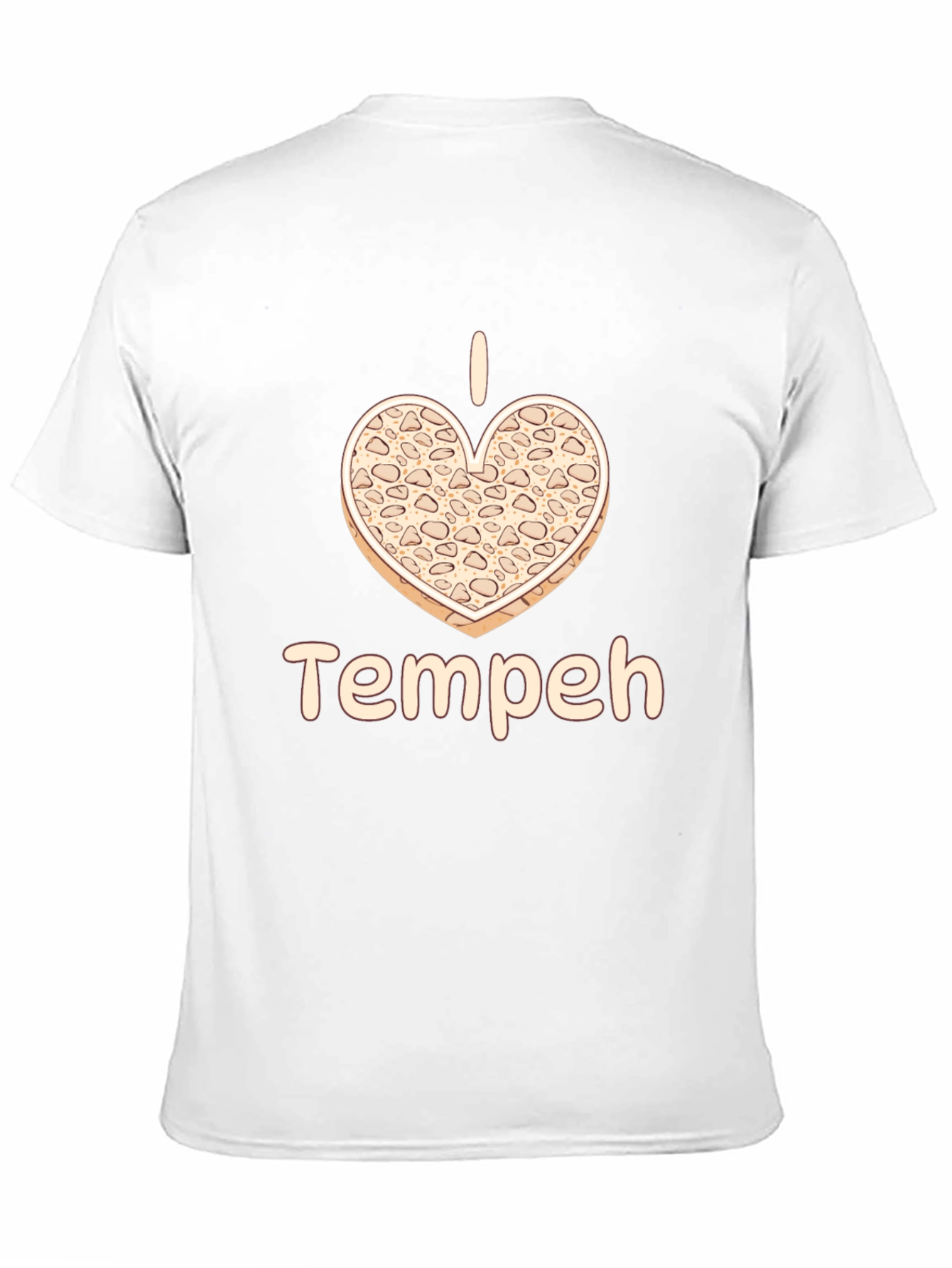 I Love Tempeh Graphic T-Shirt
