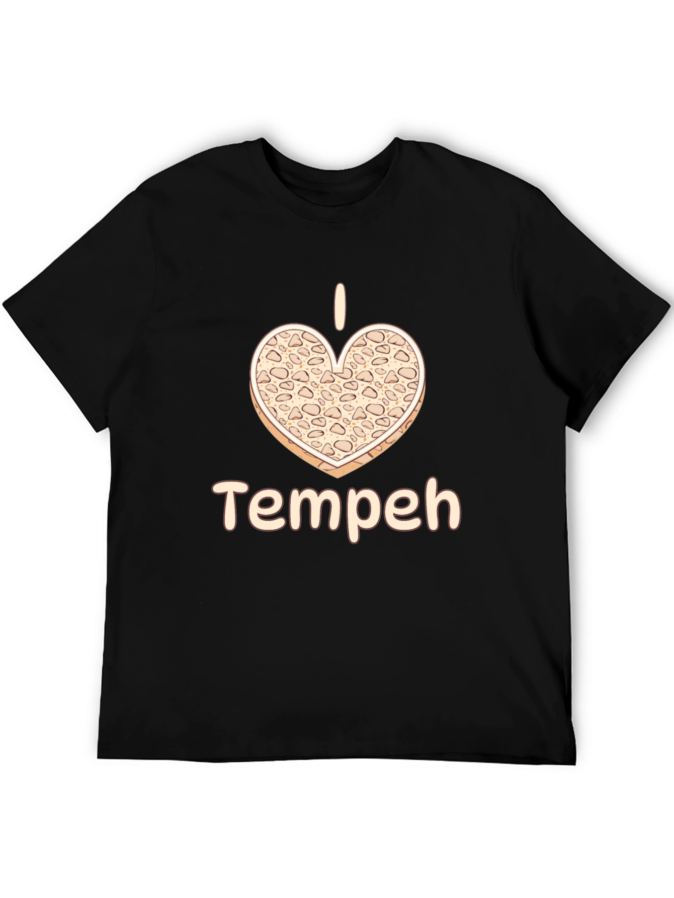 I Love Tempeh Graphic T-Shirt