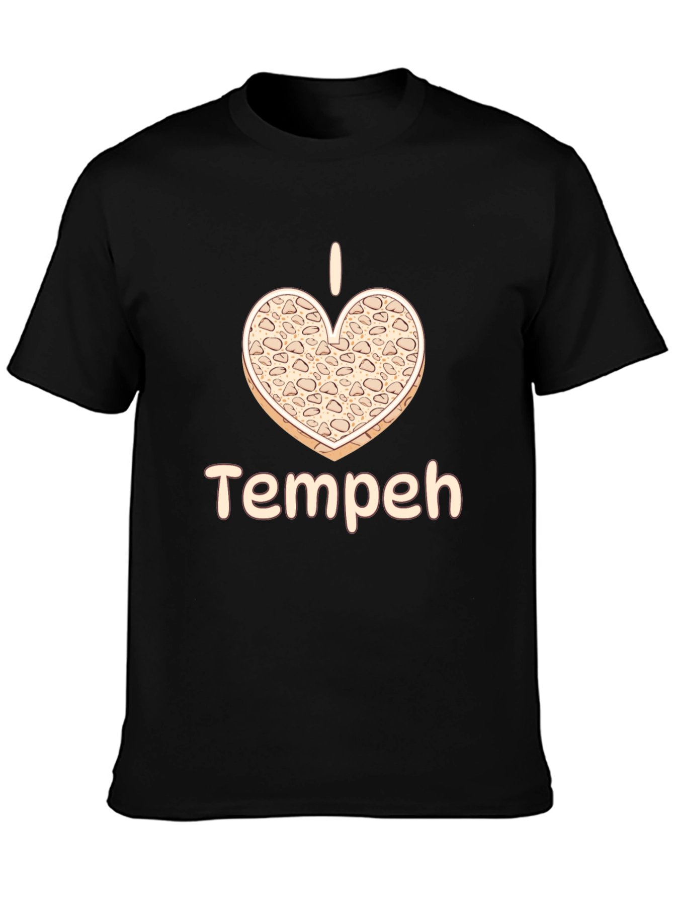 I Love Tempeh Graphic T-Shirt
