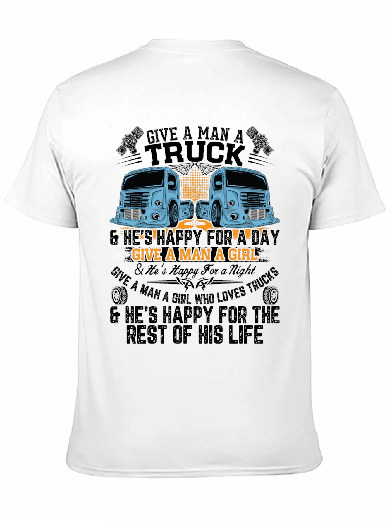 Truck Lover Graphic T-Shirt