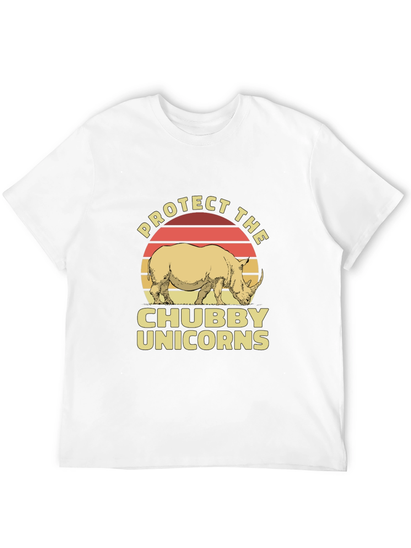 Protect Chubby Unicorns Graphic Tee