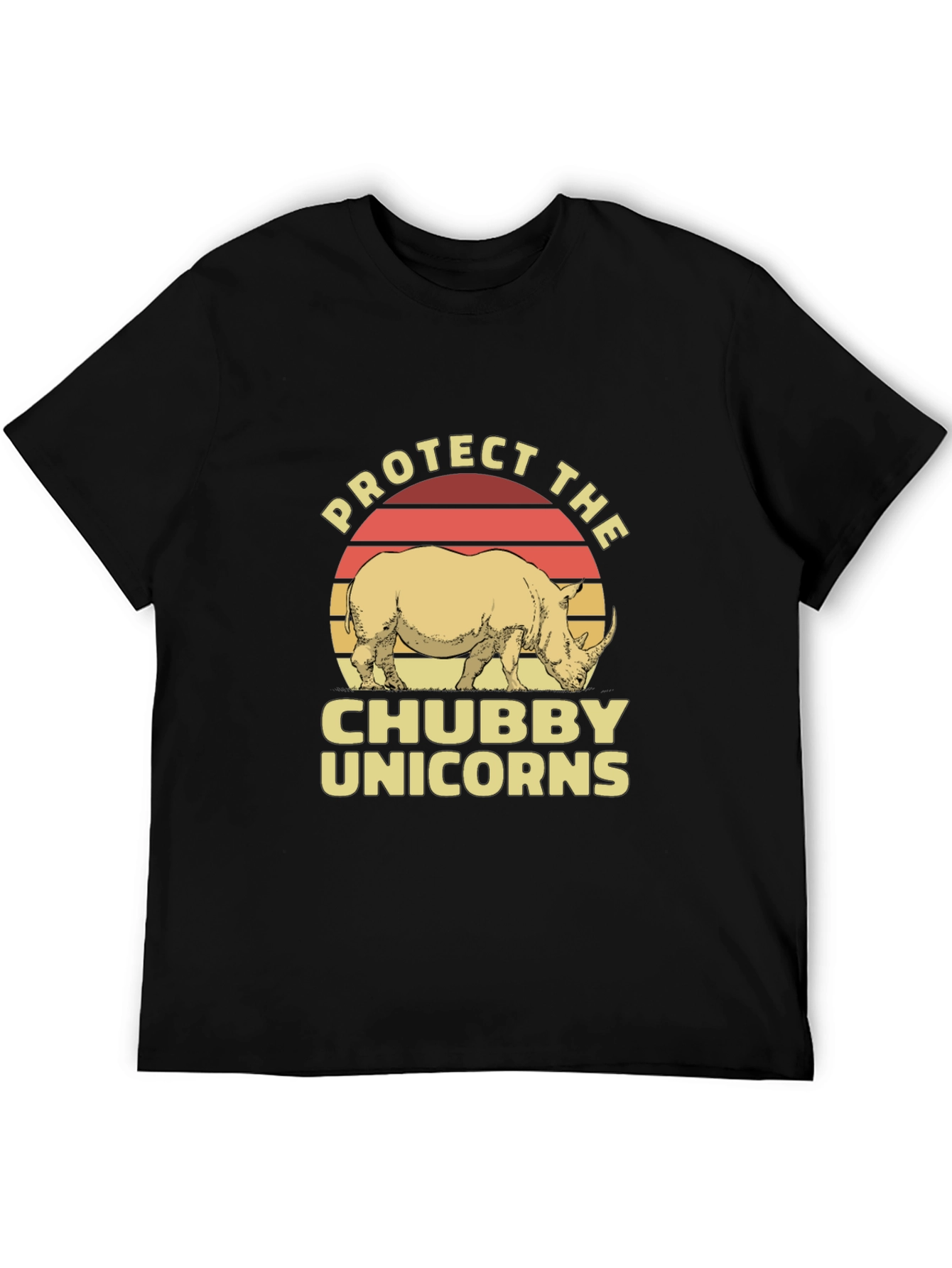 Protect Chubby Unicorns Graphic Tee