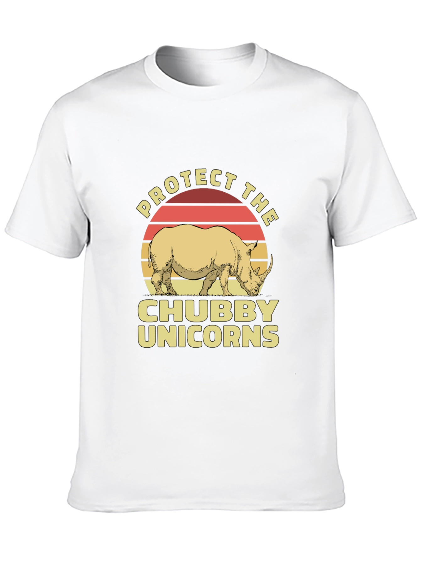 Protect Chubby Unicorns Graphic Tee