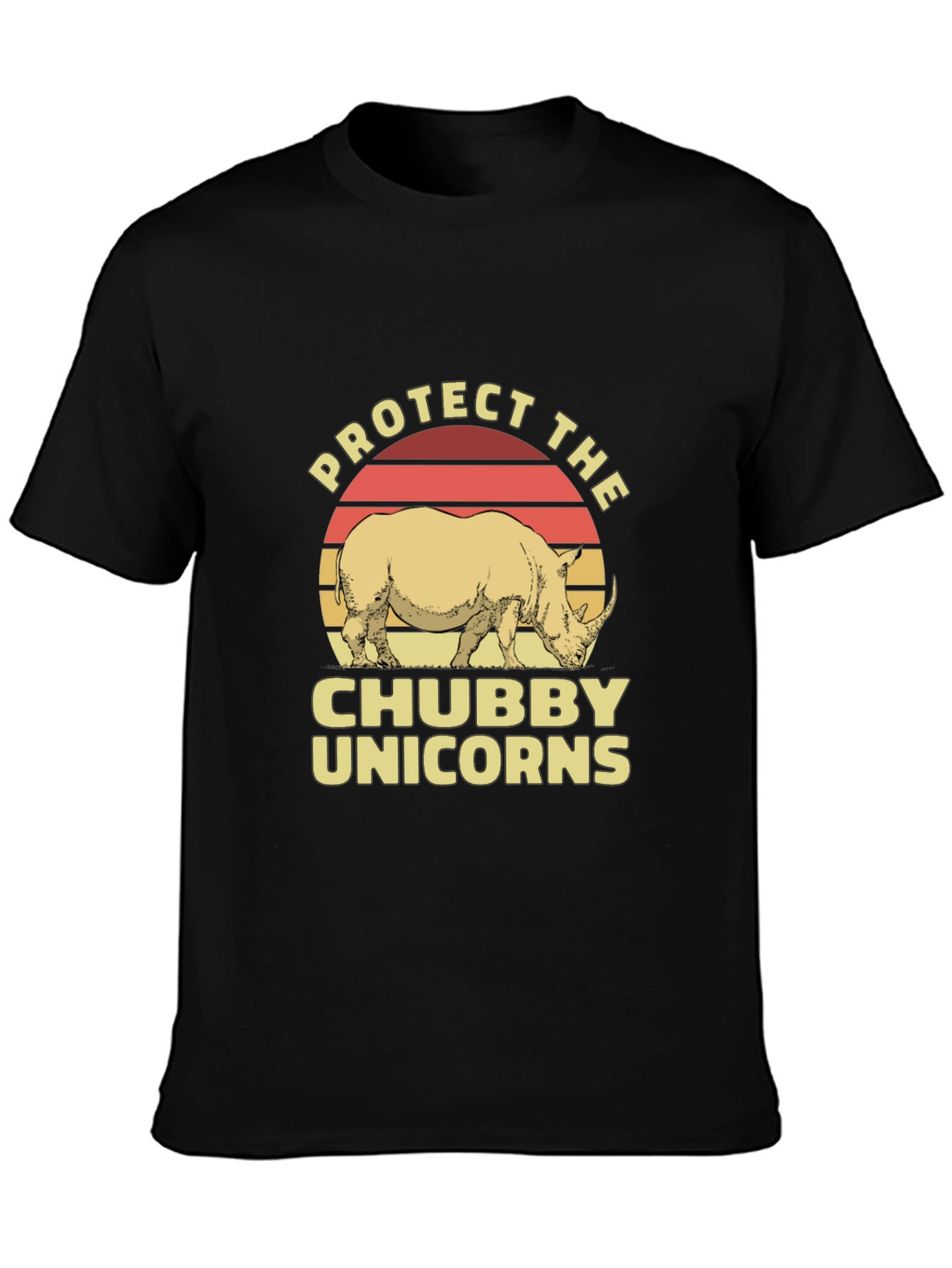 Protect Chubby Unicorns Graphic Tee