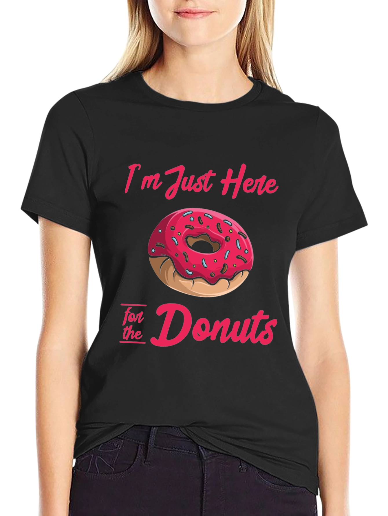 Im Just Here For Donuts T-Shirt