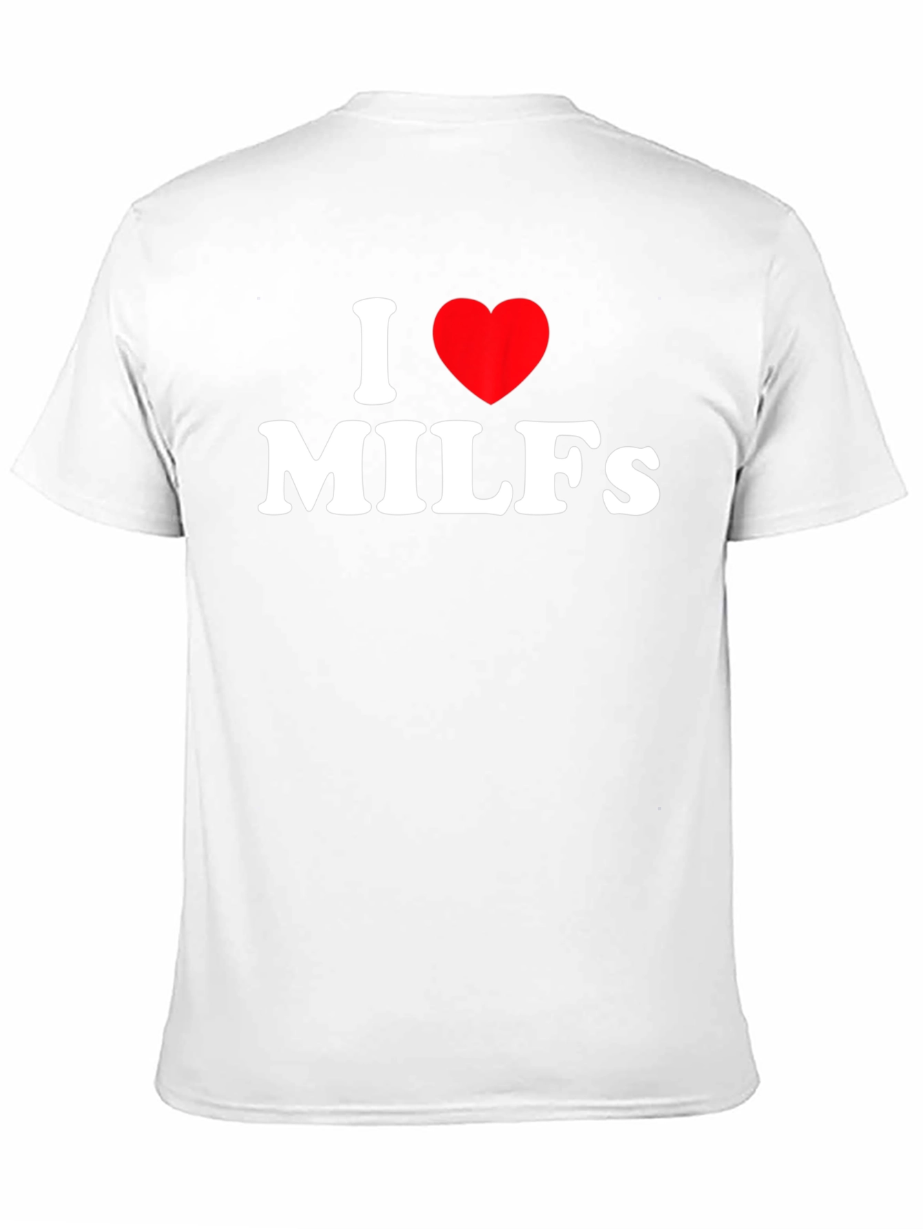 I Heart MILFs Black Graphic Tee