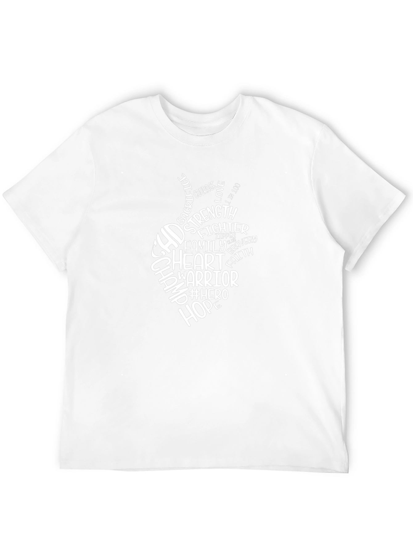 CHD Heart Warrior T-Shirt - Black