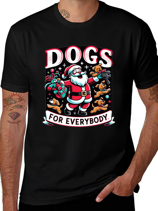 Dogs for Everybody Santa T-Shirt