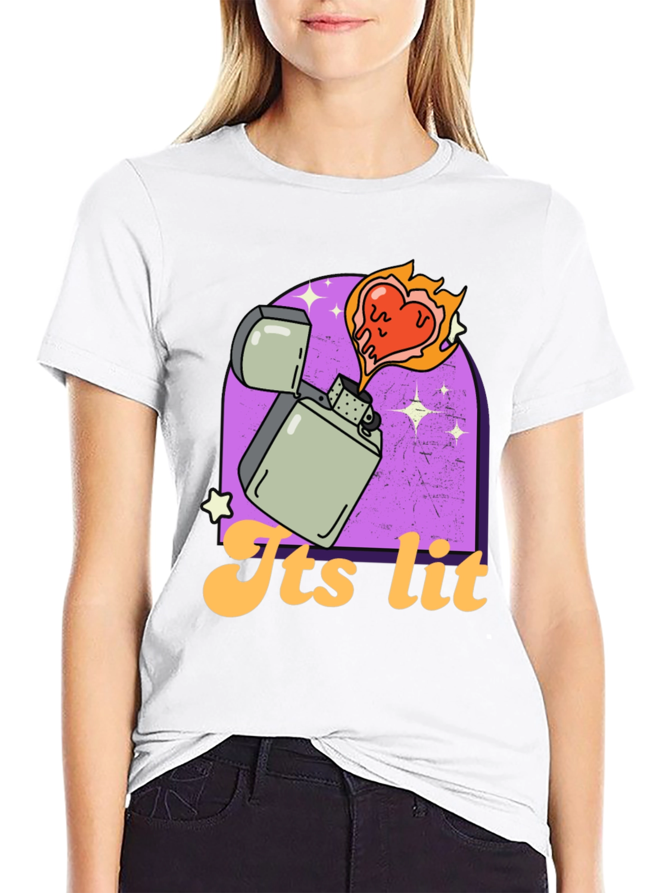 Its Lit T-Shirt - Novelty Graphic Tee
