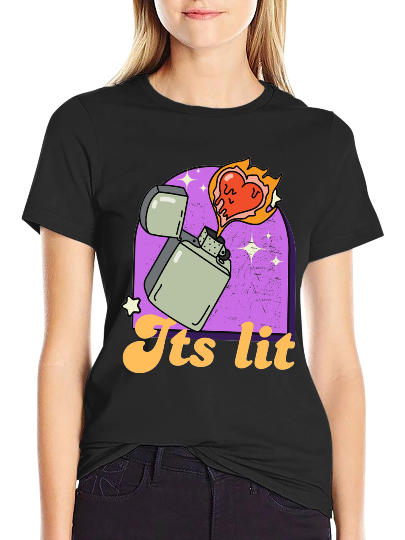 Its Lit T-Shirt - Novelty Graphic Tee