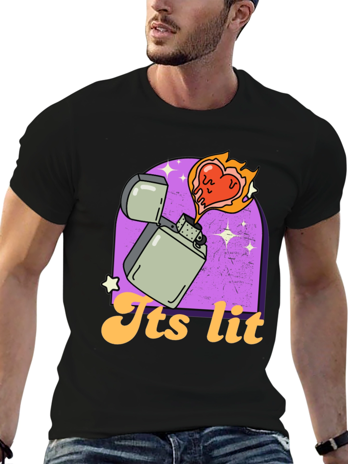 Its Lit T-Shirt - Novelty Graphic Tee