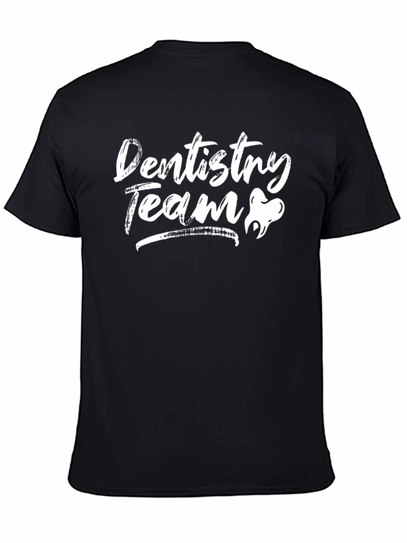 Dentistry Team Graphic T-Shirt - Black