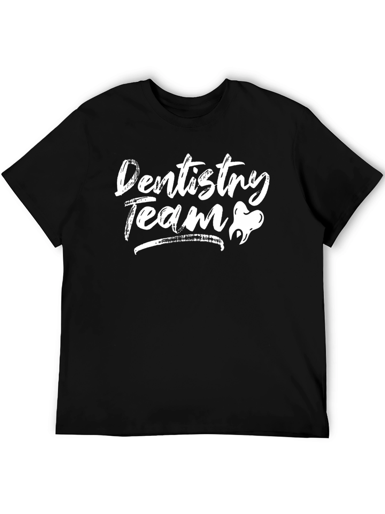 Dentistry Team Graphic T-Shirt - Black