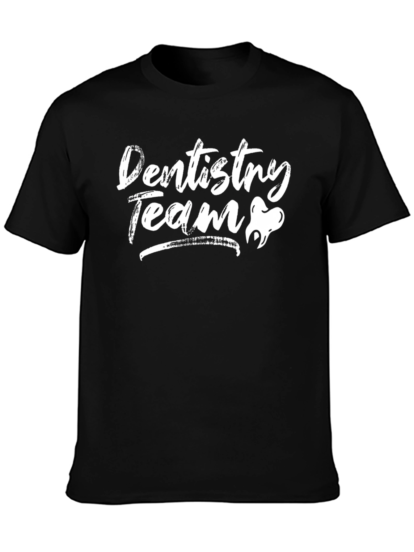 Dentistry Team Graphic T-Shirt - Black