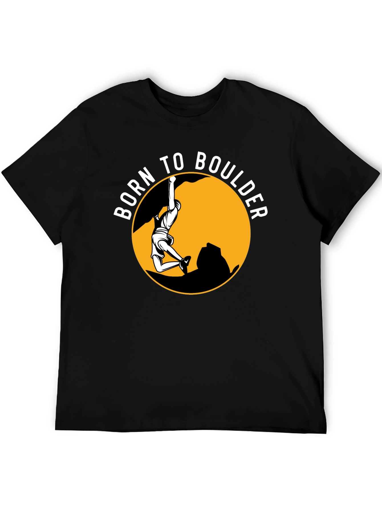 Born to Boulder Graphic T-Shirt - Climbing Tee