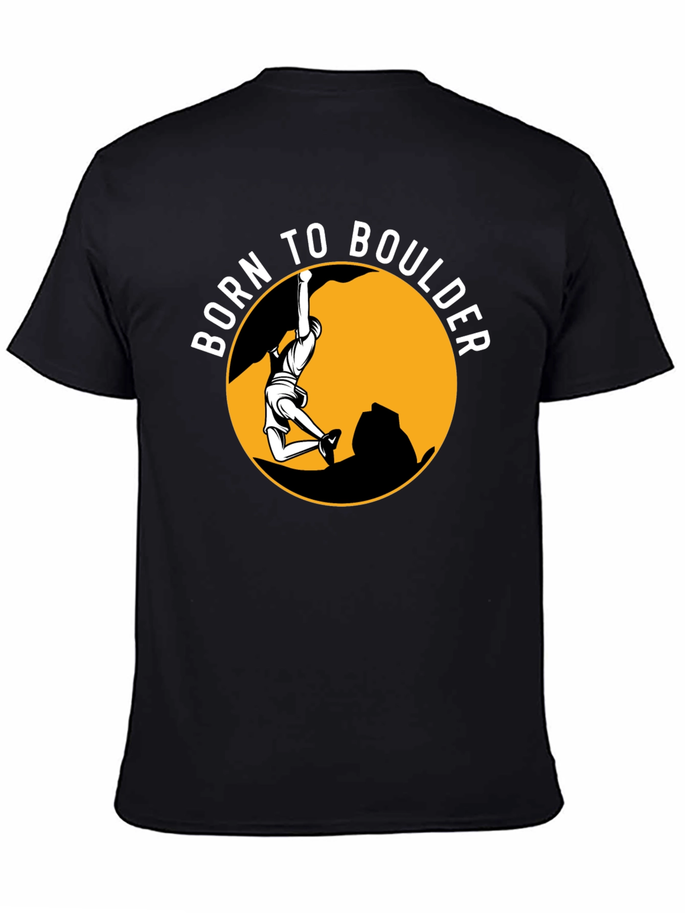 Born to Boulder Graphic T-Shirt - Climbing Tee