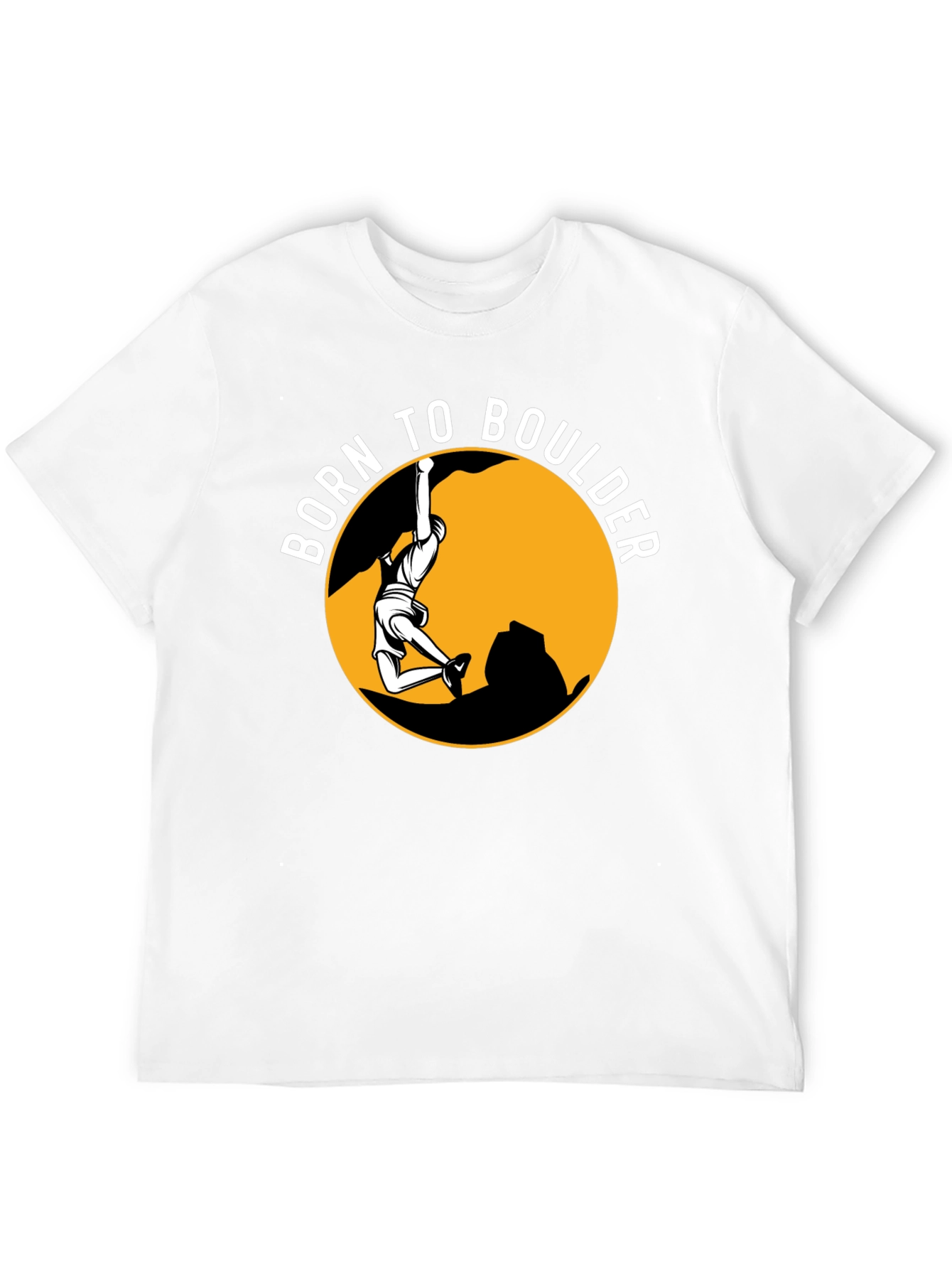 Born to Boulder Graphic T-Shirt - Climbing Tee