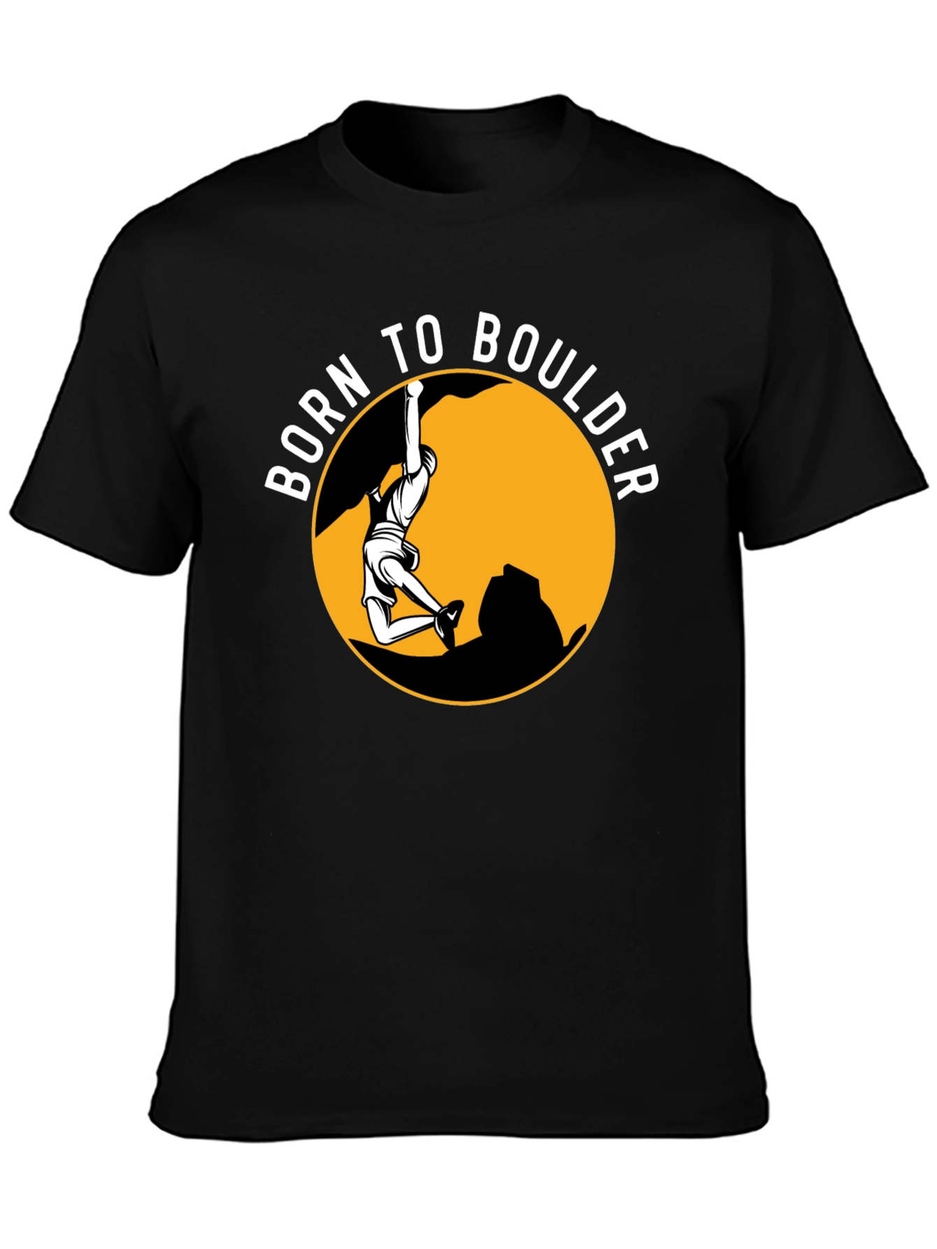 Born to Boulder Graphic T-Shirt - Climbing Tee