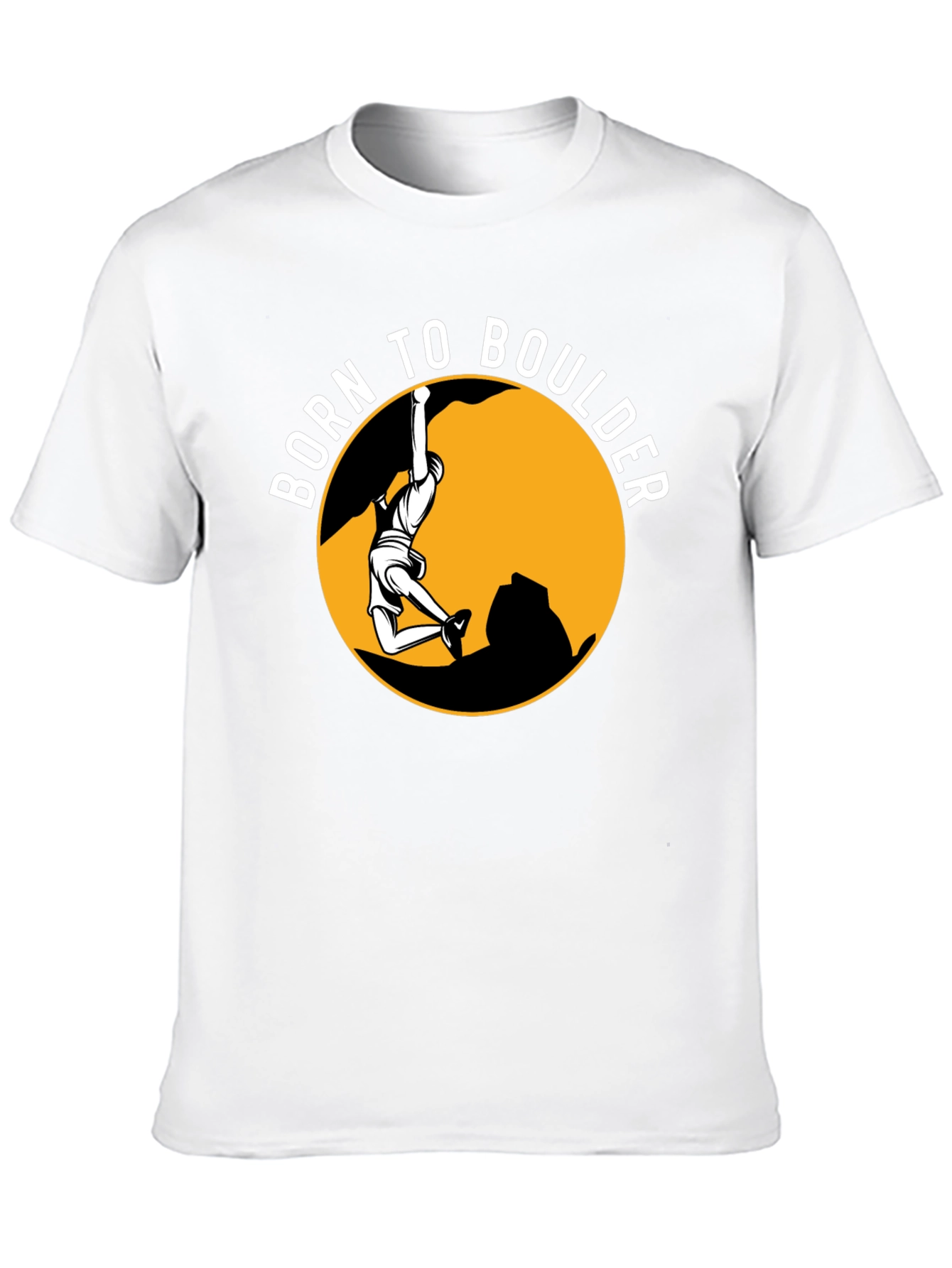 Born to Boulder Graphic T-Shirt - Climbing Tee