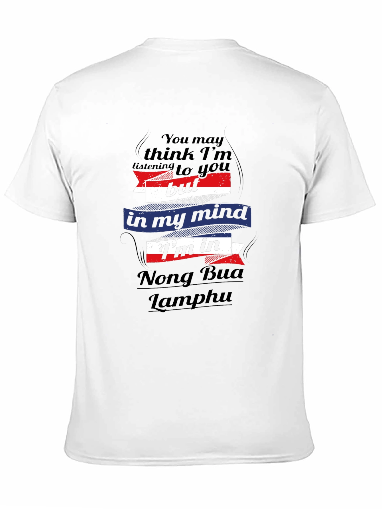 Nong Bua Lamphu T-Shirt - Mens Black Tee