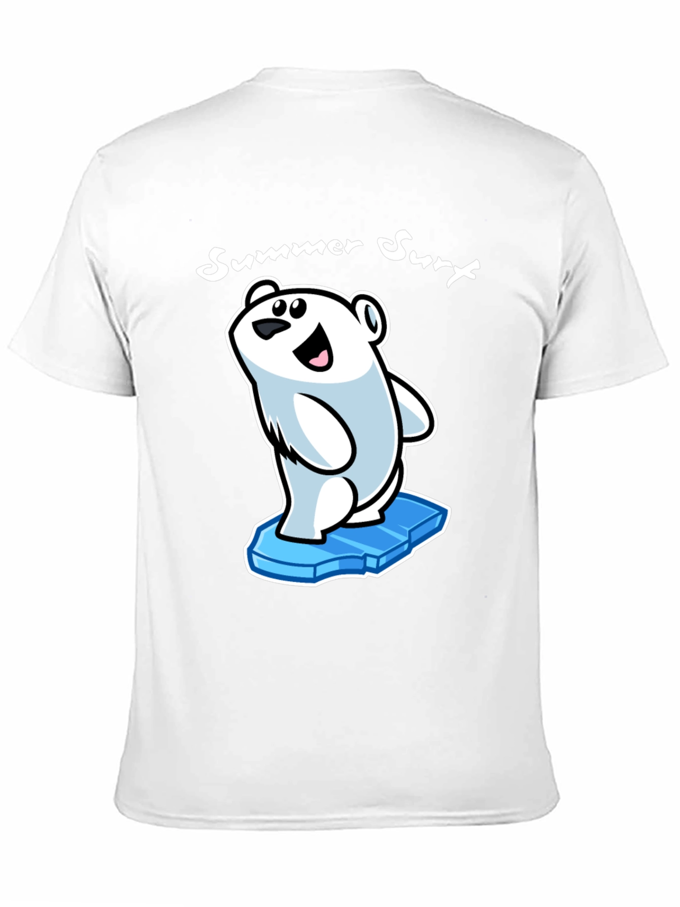 Summer Surf T-Shirt: Polar Bear on Ice