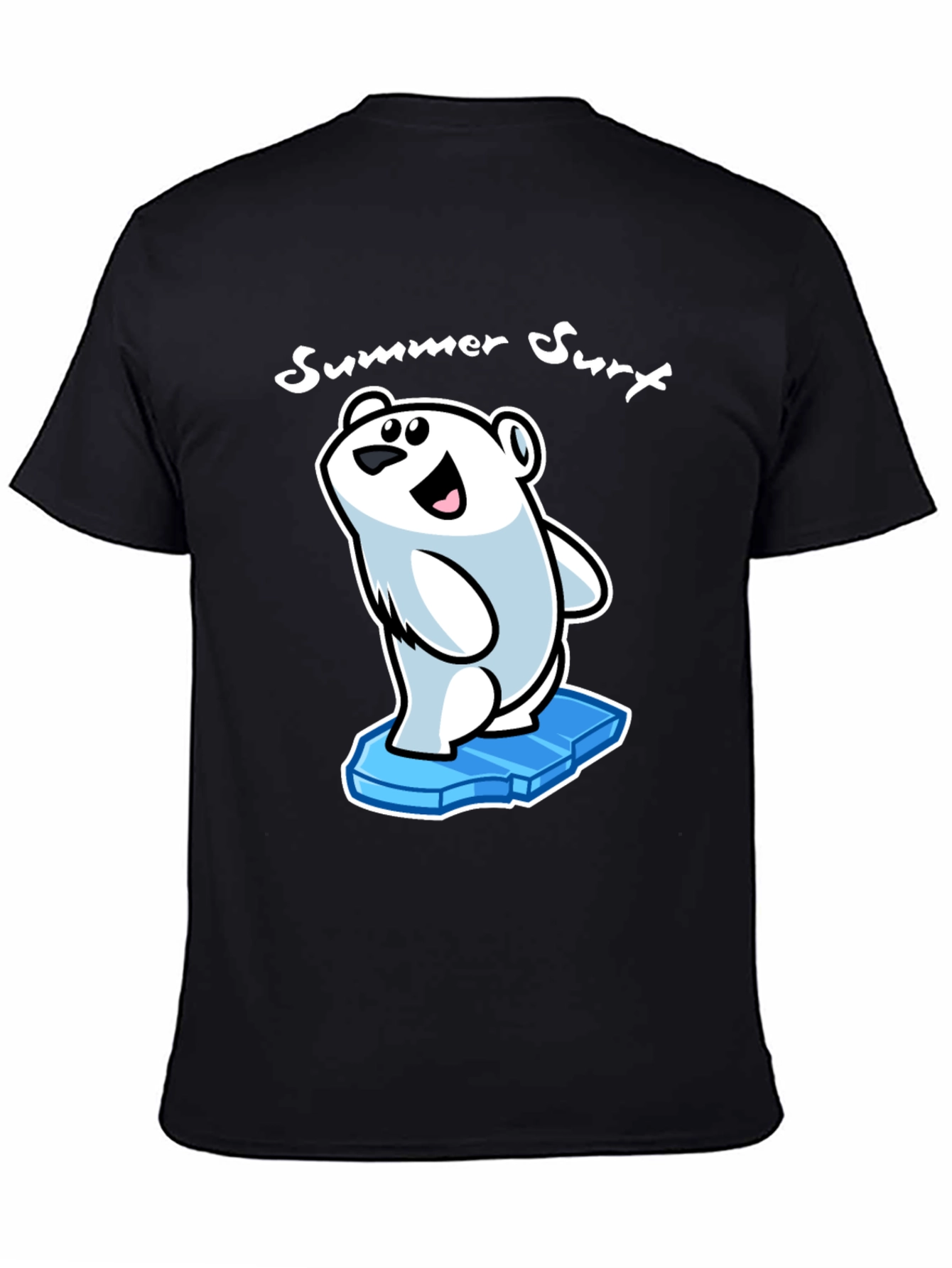 Summer Surf T-Shirt: Polar Bear on Ice