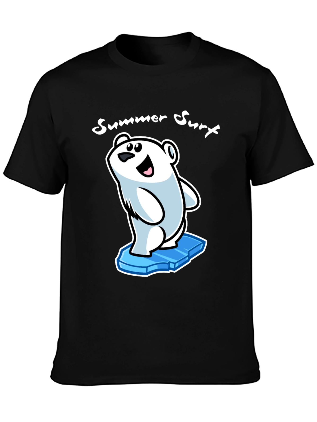 Summer Surf T-Shirt: Polar Bear on Ice