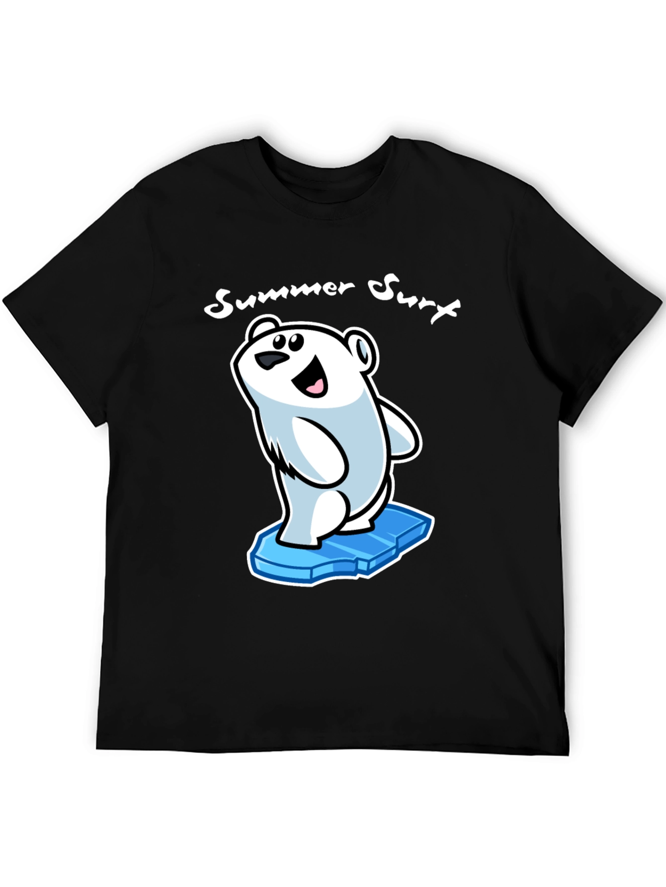 Summer Surf T-Shirt: Polar Bear on Ice