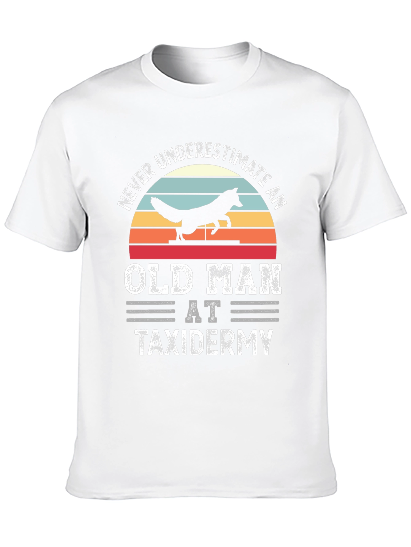 Never Underestimate Taxidermy Old Man T-Shirt
