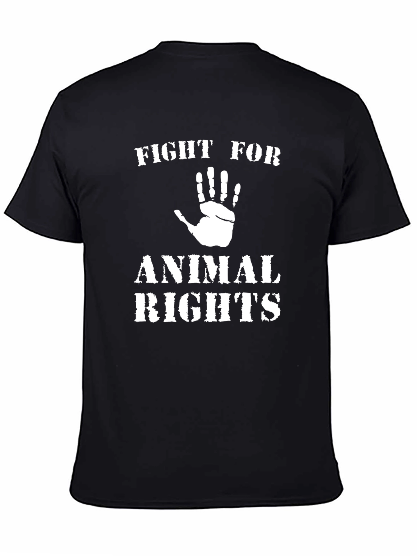 Fight For Animal Rights Graphic T-Shirt