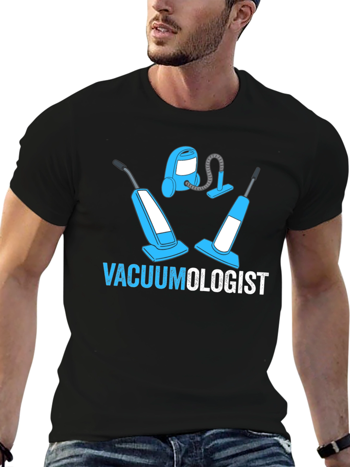 Vacuumologist T-Shirt Funny Cleaning Gift