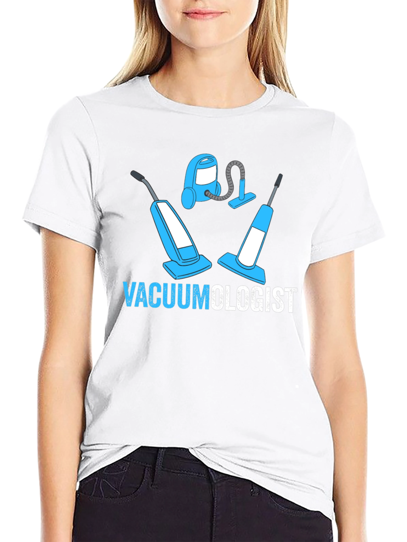 Vacuumologist T-Shirt Funny Cleaning Gift