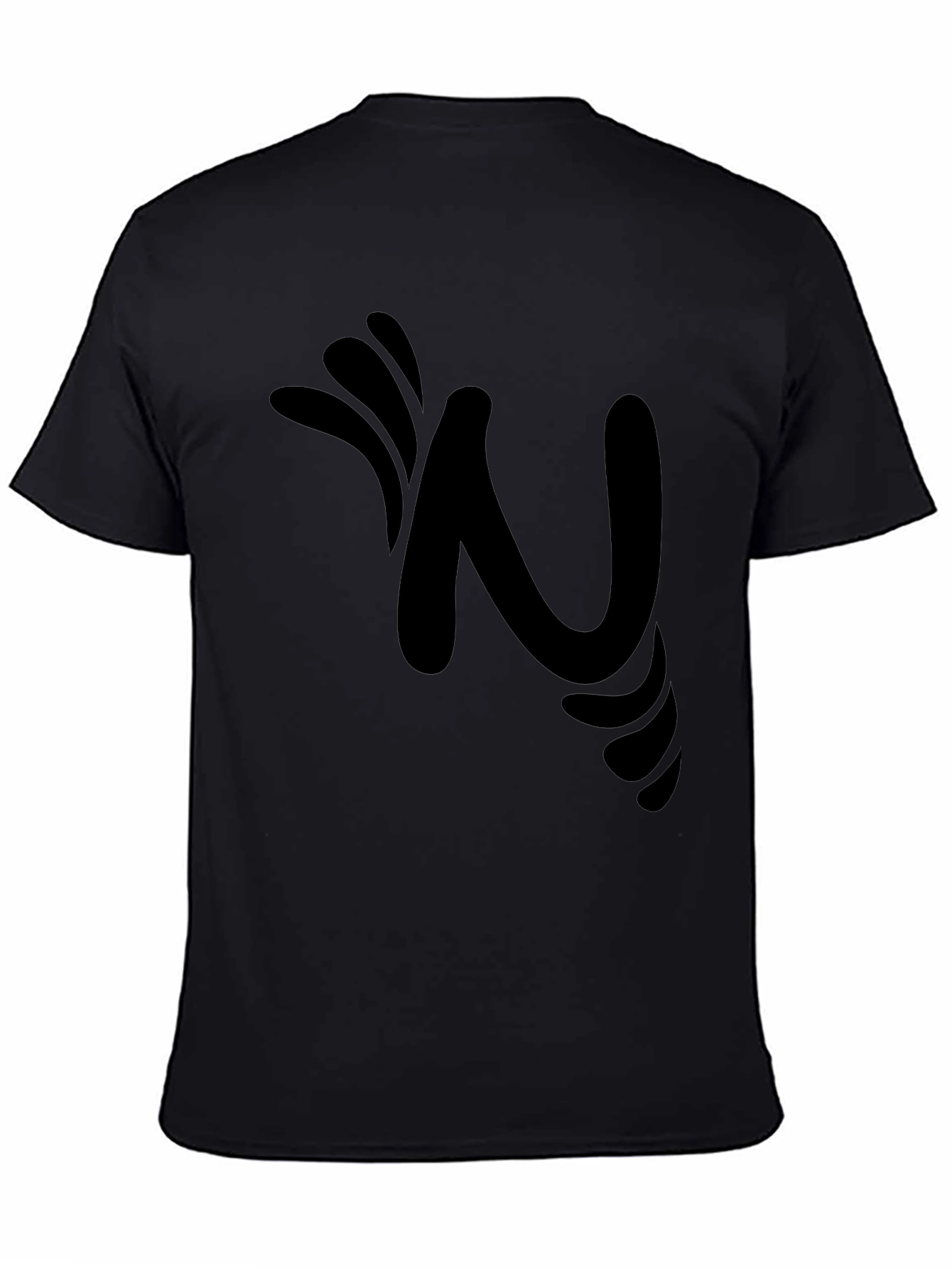 Black Graphic Tee - Stylish N Design