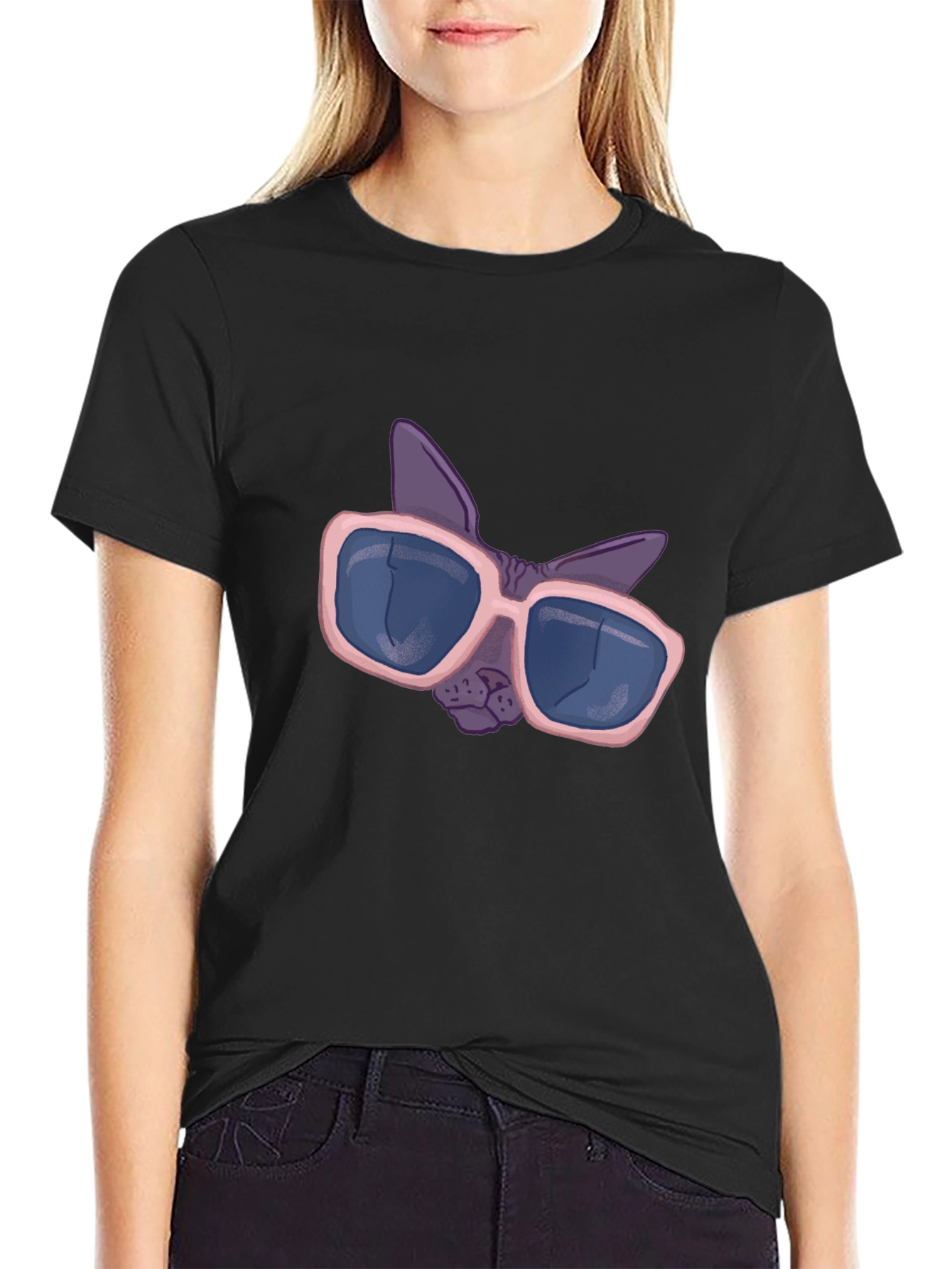 Cool Cat T-Shirt: Sphynx with Shades