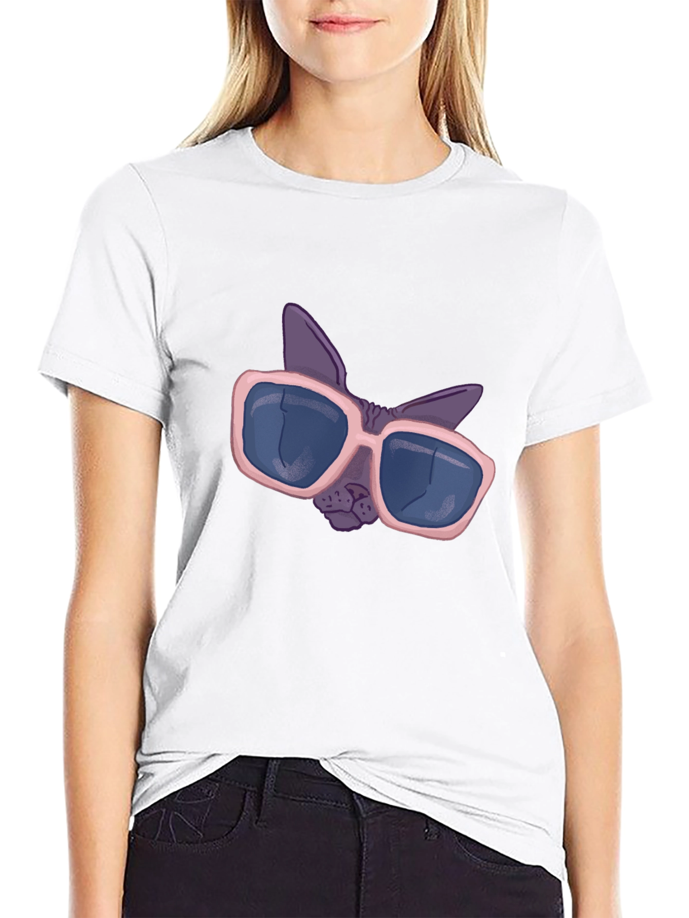 Cool Cat T-Shirt: Sphynx with Shades