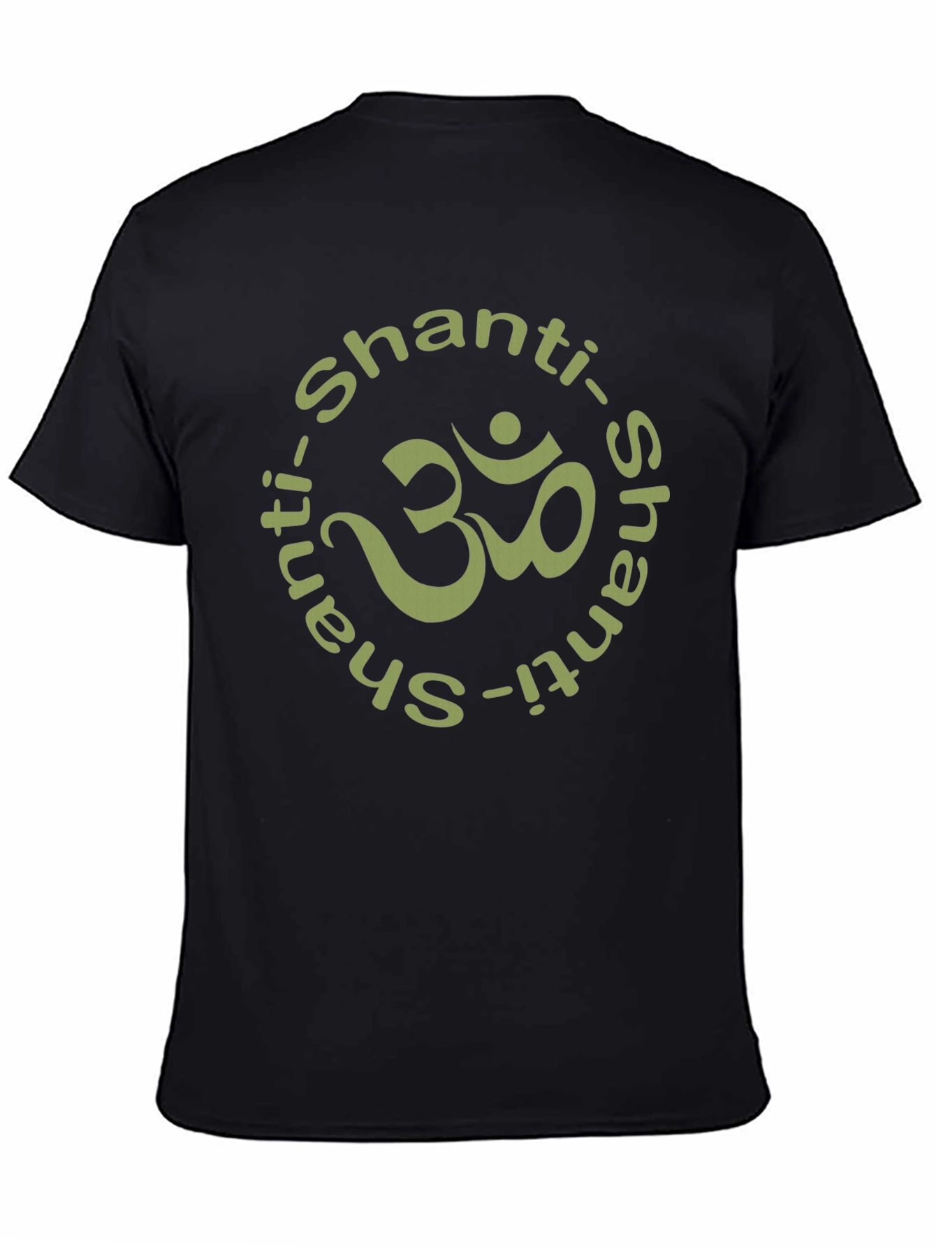Shanti Om Symbol T-Shirt - Black