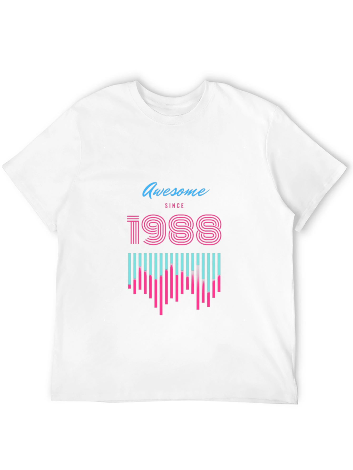 Awesome Since 1988 Graphic Tee - Black