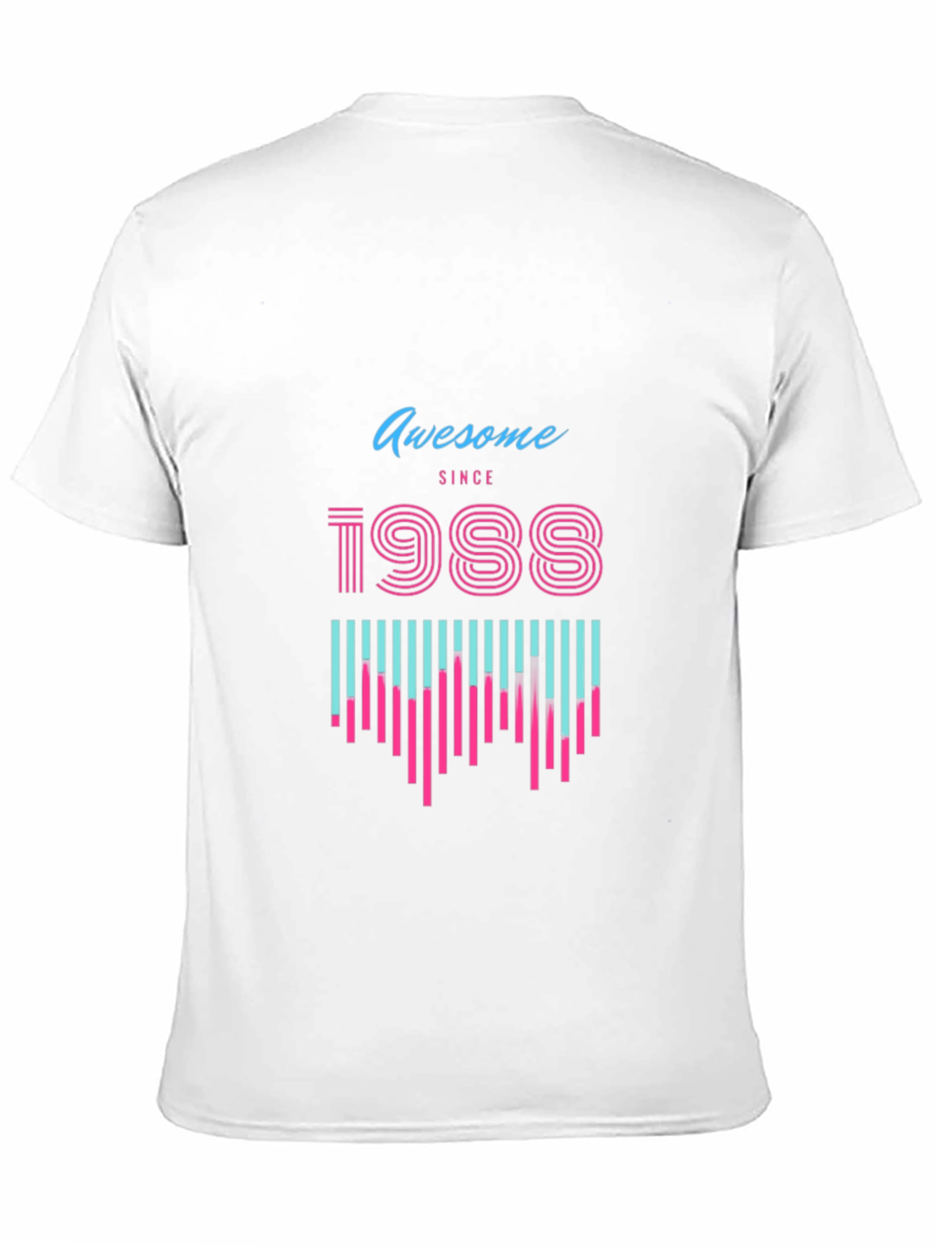 Awesome Since 1988 Graphic Tee - Black