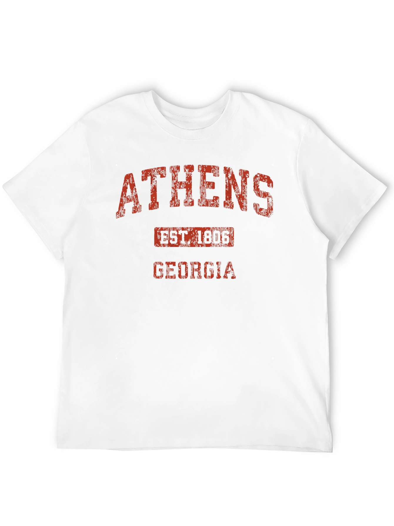 Athens Georgia Est. 1806 Black T-Shirt