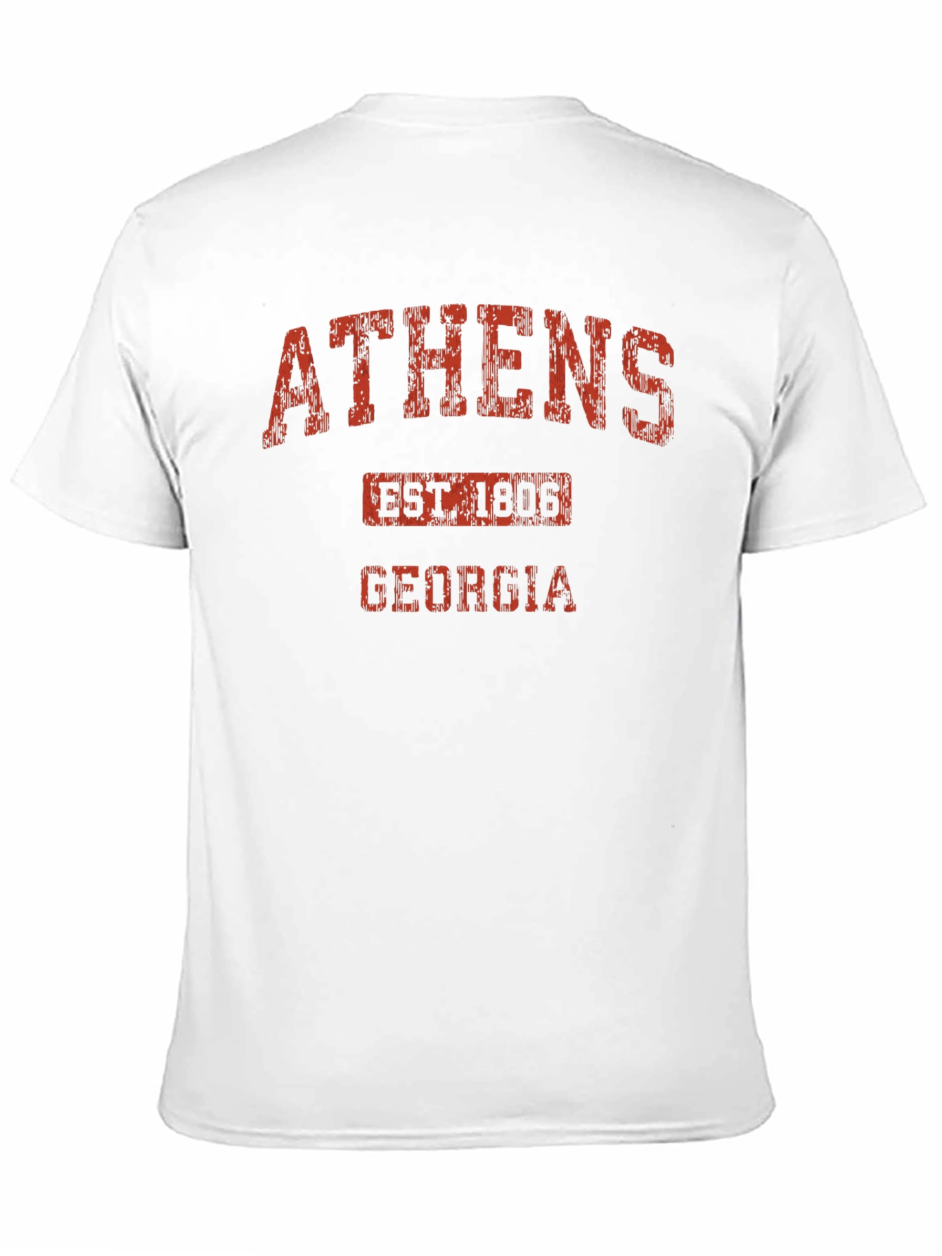 Athens Georgia Est. 1806 Black T-Shirt