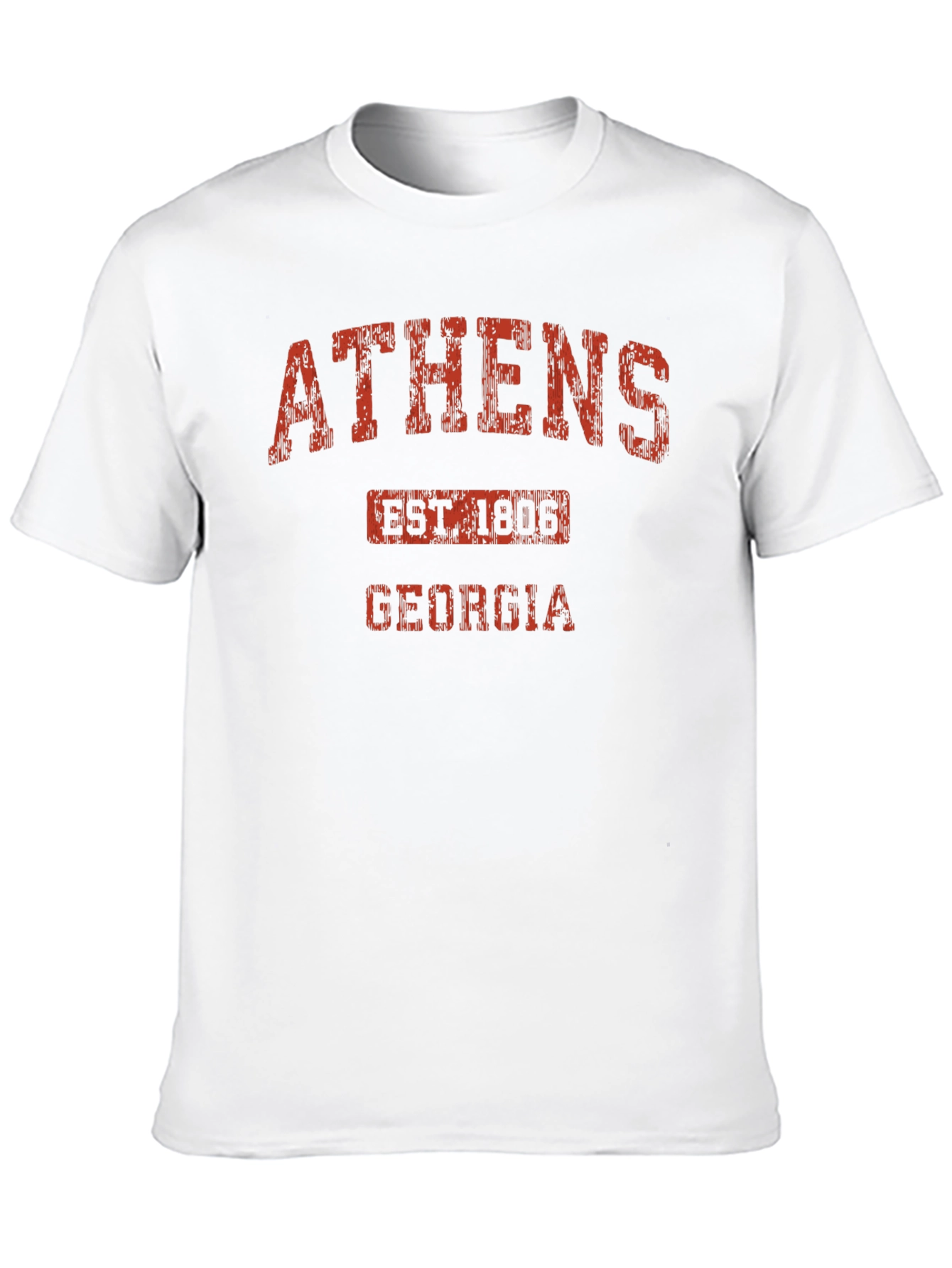 Athens Georgia Est. 1806 Black T-Shirt