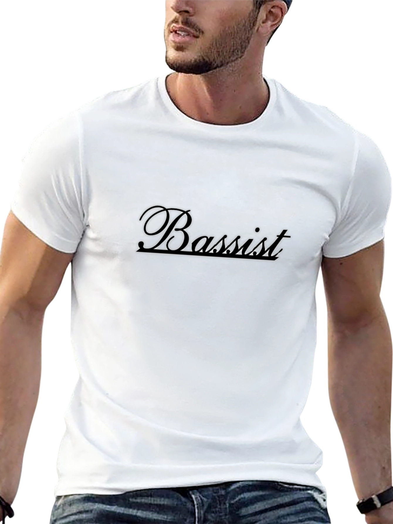 Bassist Graphic Tee - Classic Black T-Shirt