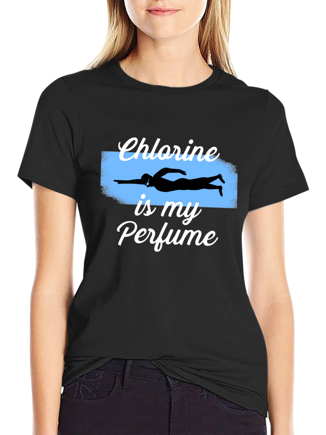 Chlorine is My Perfume Graphic T-Shirt