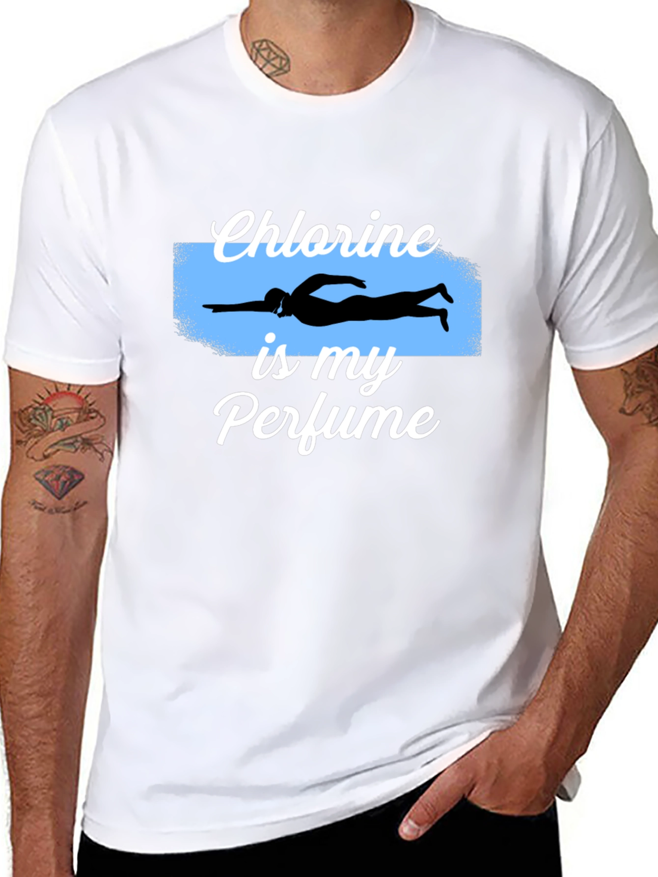 Chlorine is My Perfume Graphic T-Shirt