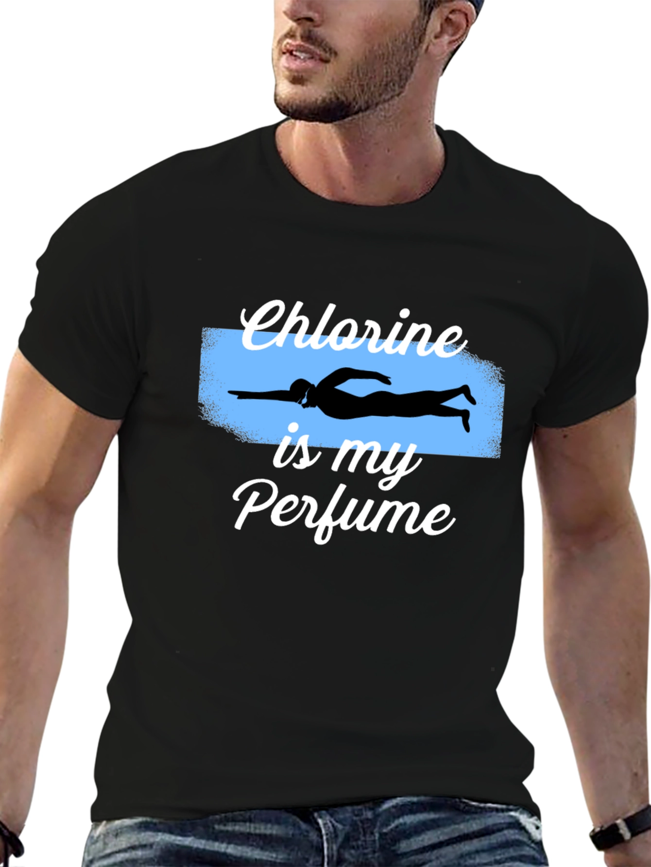 Chlorine is My Perfume Graphic T-Shirt