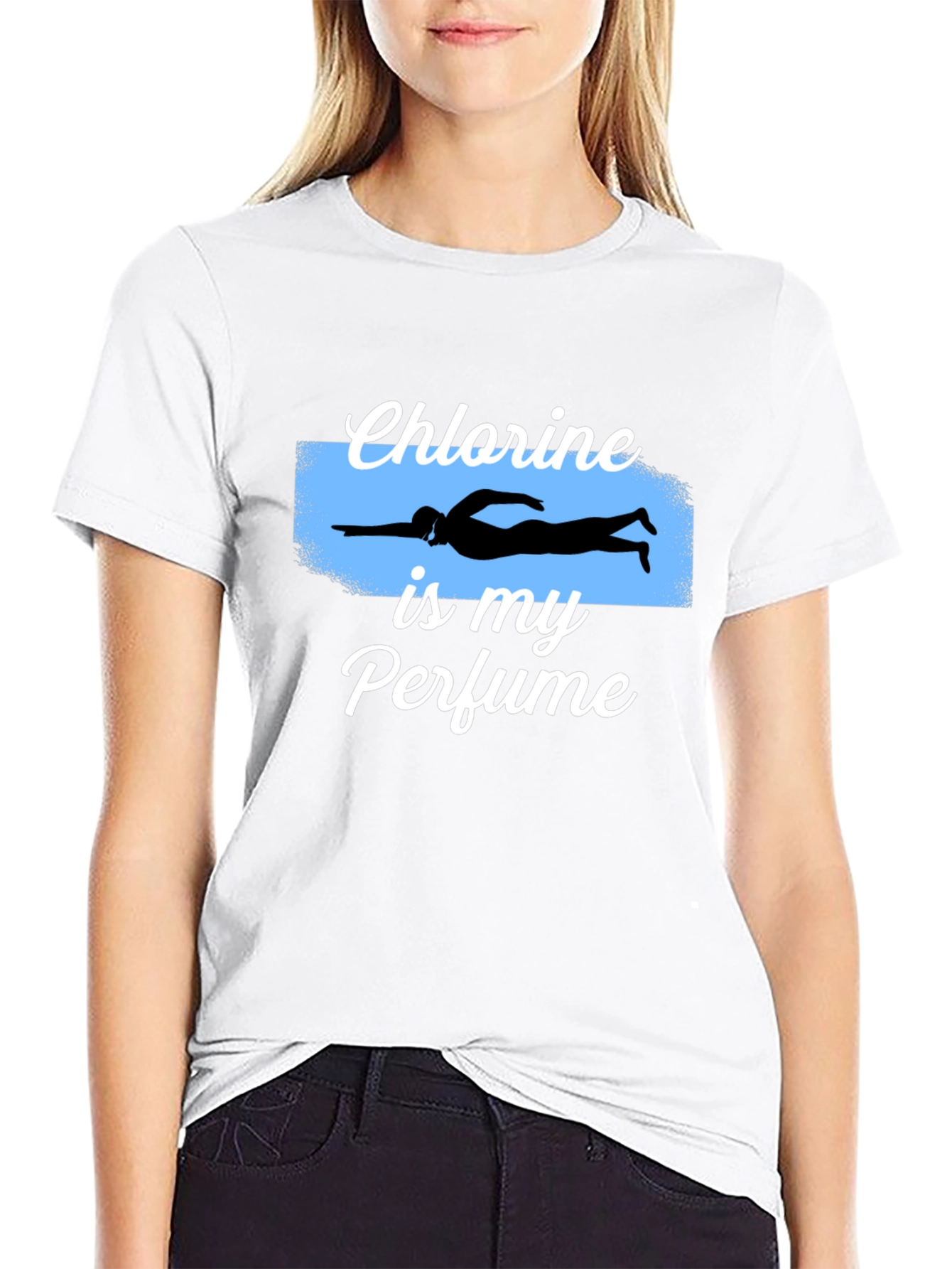 Chlorine is My Perfume Graphic T-Shirt